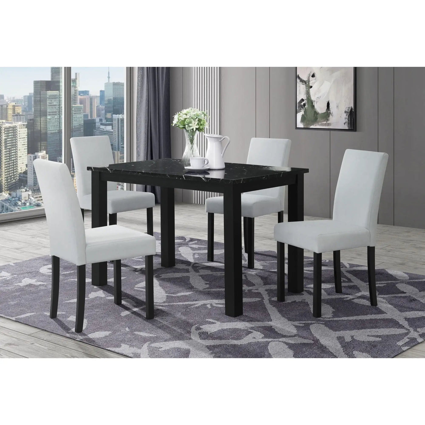 Sarang - Dining Table And Chairs Set by HouseOfZazla