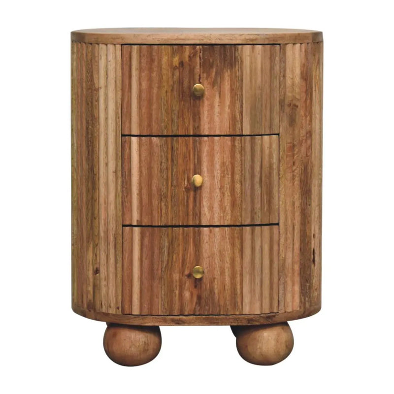Soba - Ball Drawer Bedside Table by HouseOfZazla