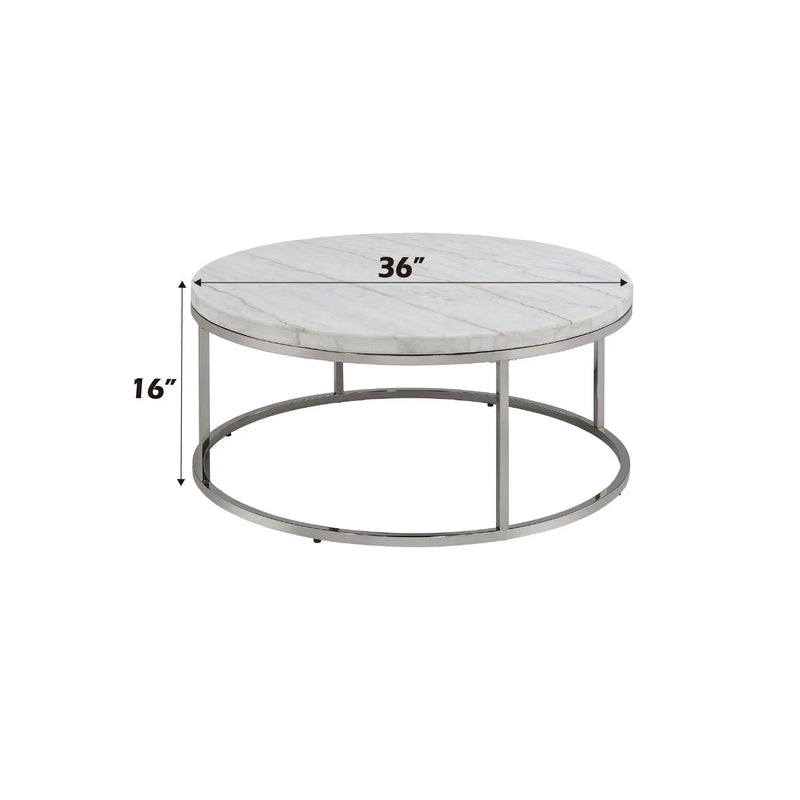 Zaidee - Coffee Table - White by Unique Piece Furniture