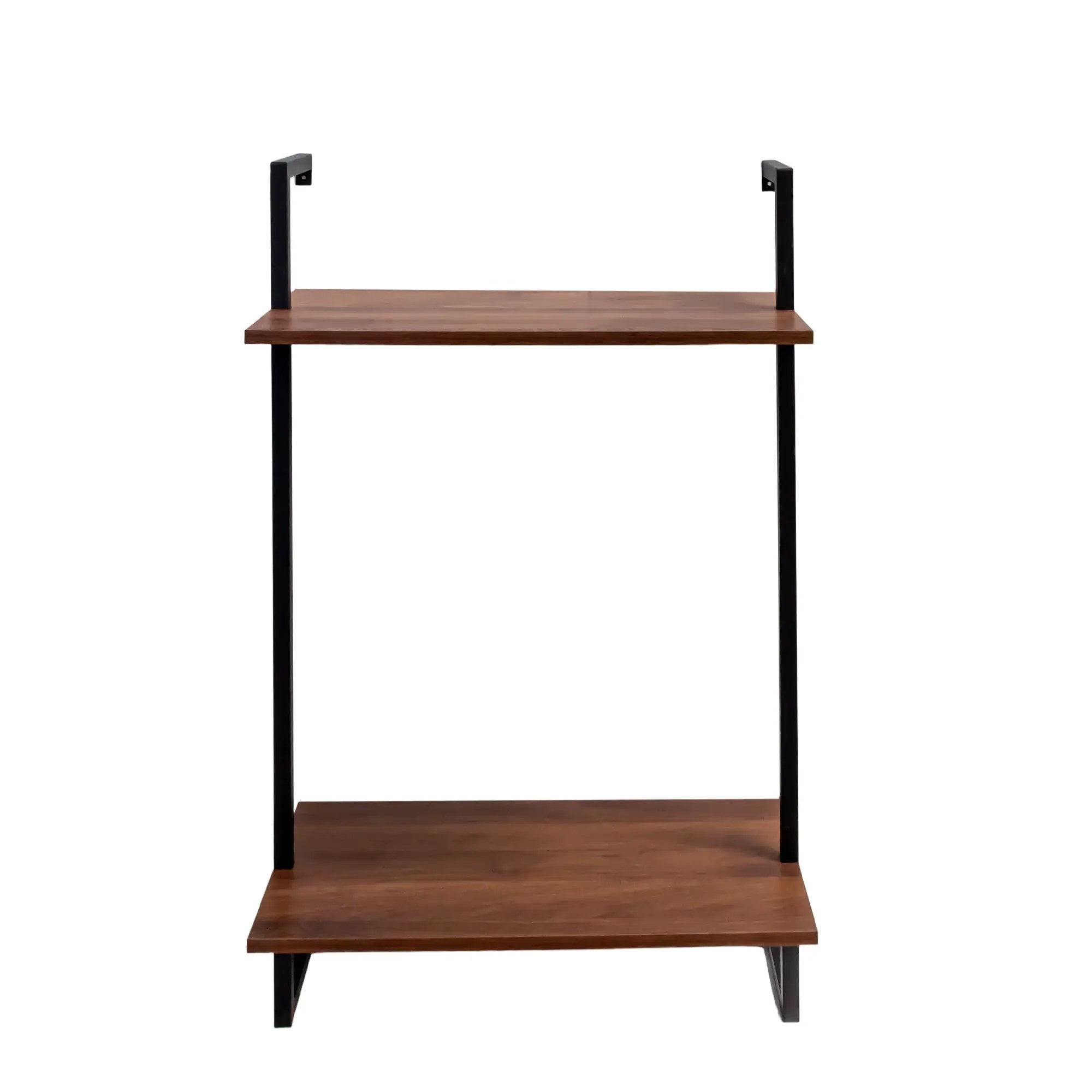3 Tier and 2 Tier Bathroom Shelves Metal, Wood Hanging Storage Bookshelf by HouseOfZazla