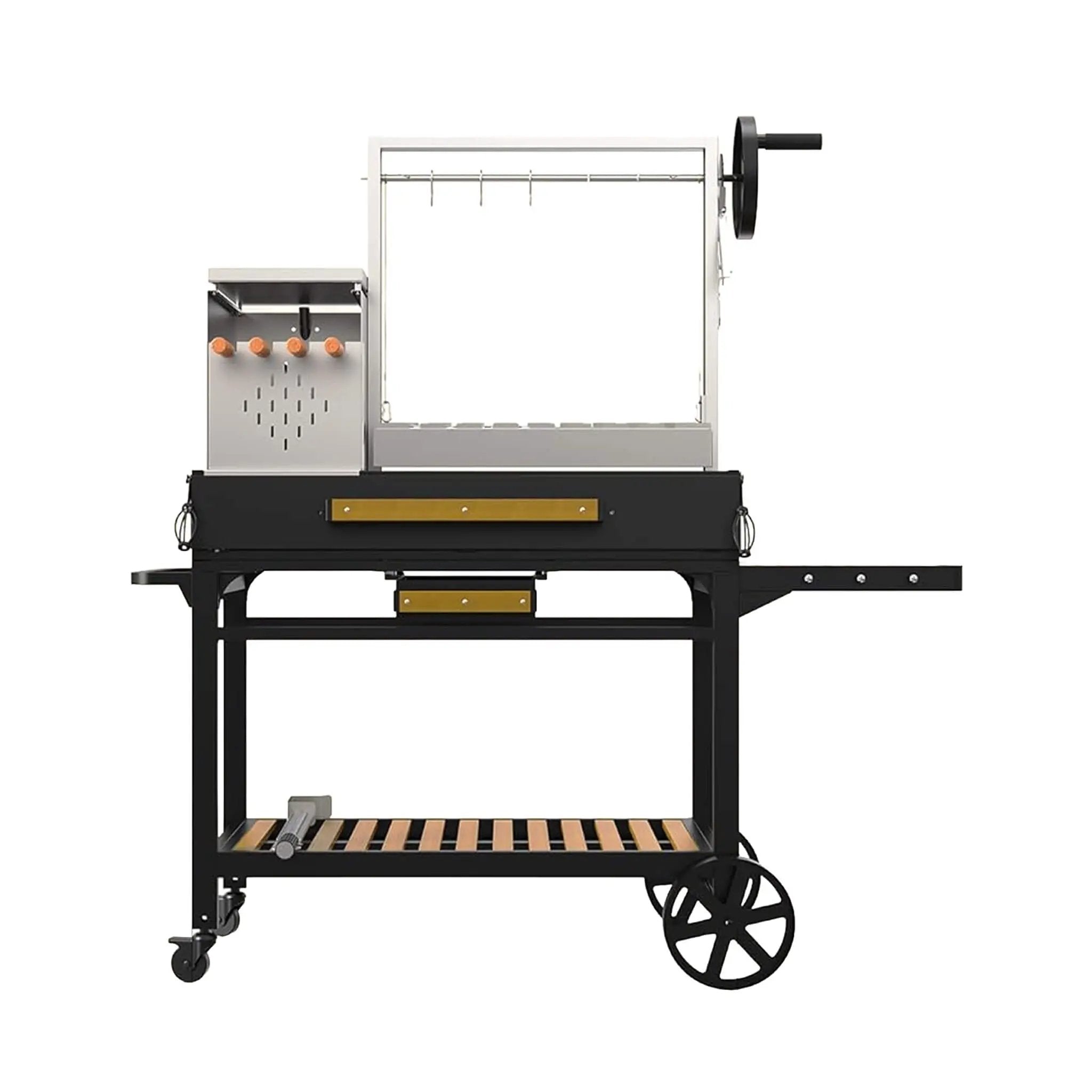 [05X03FT] Heavy-Duty Argentine Santa Maria All-In-One BBQ Grill With Brasero (SAK31862) by SAKSBY WHOLESALE
