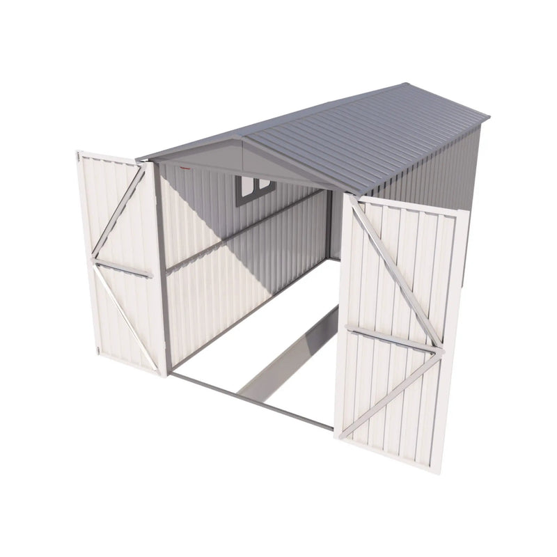 [05X10FT] Alora Large Weatherproof Outdoor Motocycle And Tools Storage Shed (SAK91642) by SAKSBY WHOLESALE