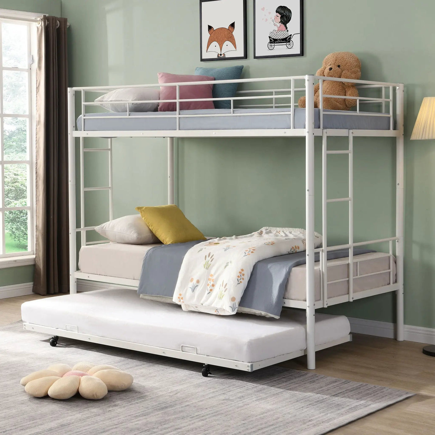 Bunk Bed With Trundle by HouseOfZazla