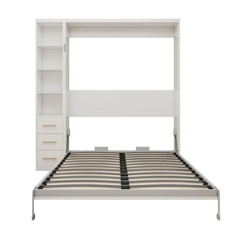 Folding Vertical Murphy Wall Bed by HouseOfZazla