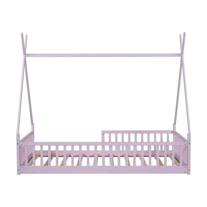 House Shaped Design Bed With Fence by Unique Piece Furniture