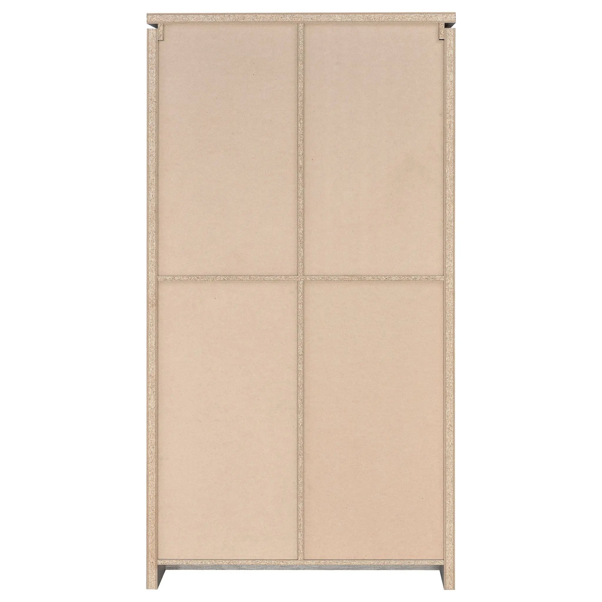 Alejo 2-door Engineered Wood Tall Cabinet Grey Driftwood by Unique Piece Furniture