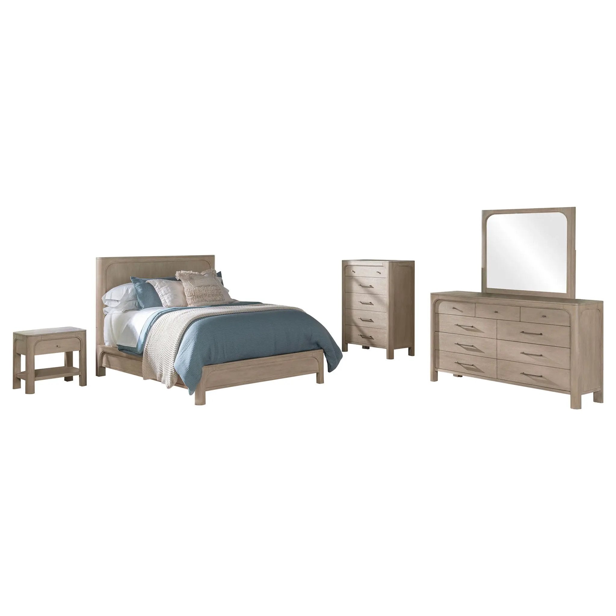 Solano 5-piece California King Bedroom Set Weathered Mango by Unique Piece Furniture