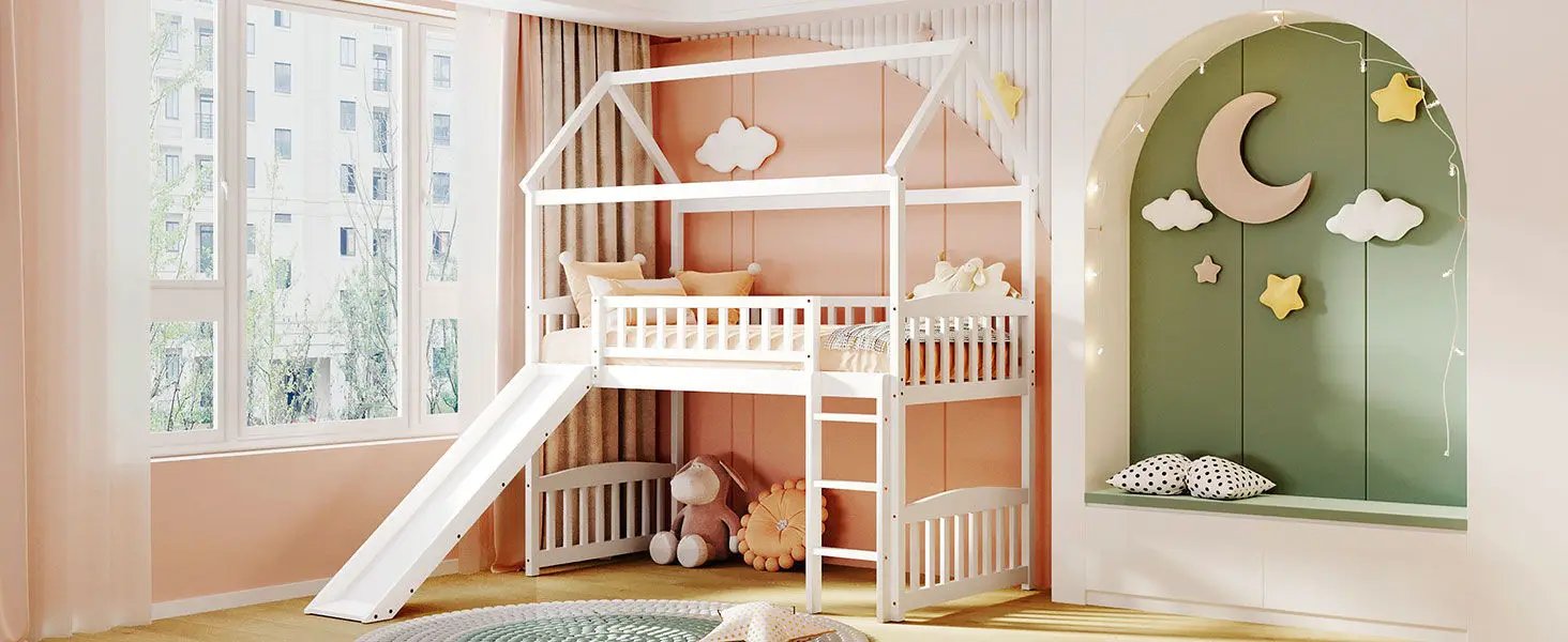 Loft Bed With Slide by Unique Piece Furniture