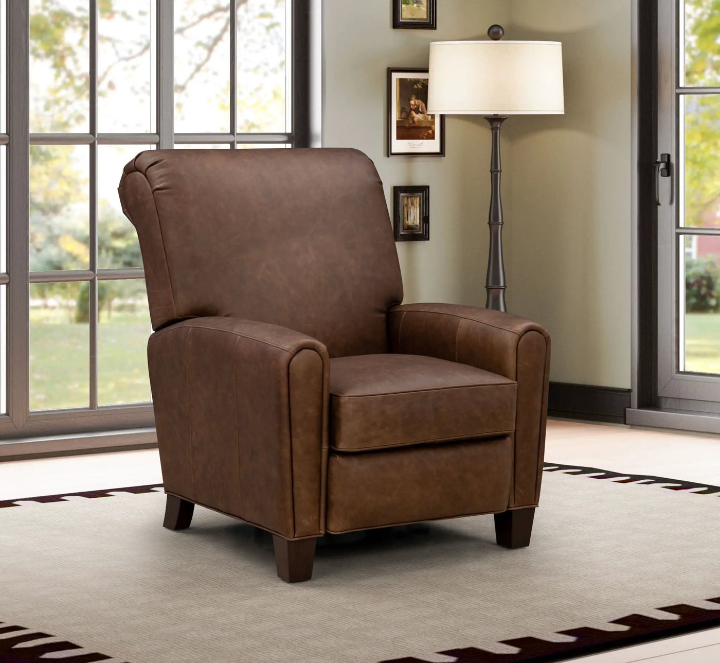 Harrington - Recliner Push Thru The Arm by Unique Piece Furniture
