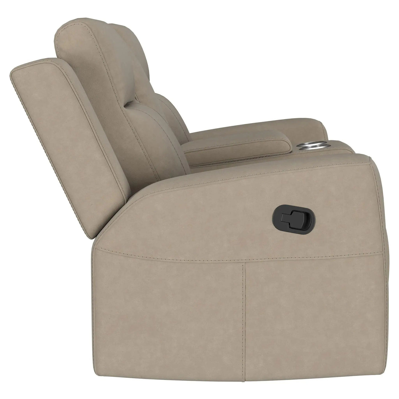 Slater - Reclining Loveseat With Manual Levers by HouseOfZazla