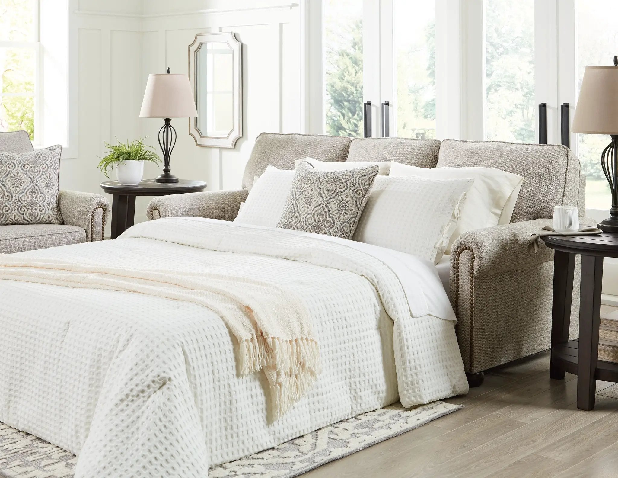 Gaelon - Queen Sofa Sleeper - Dune by Unique Piece Furniture