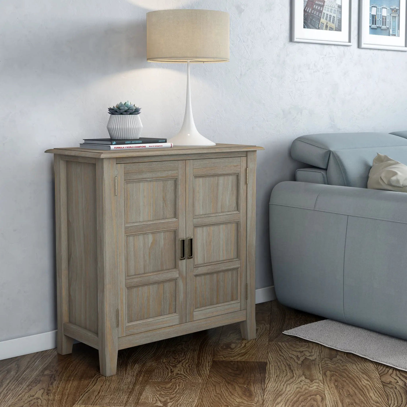 Burlington - Handcrafted Low Storage Cabinet by HouseOfZazla
