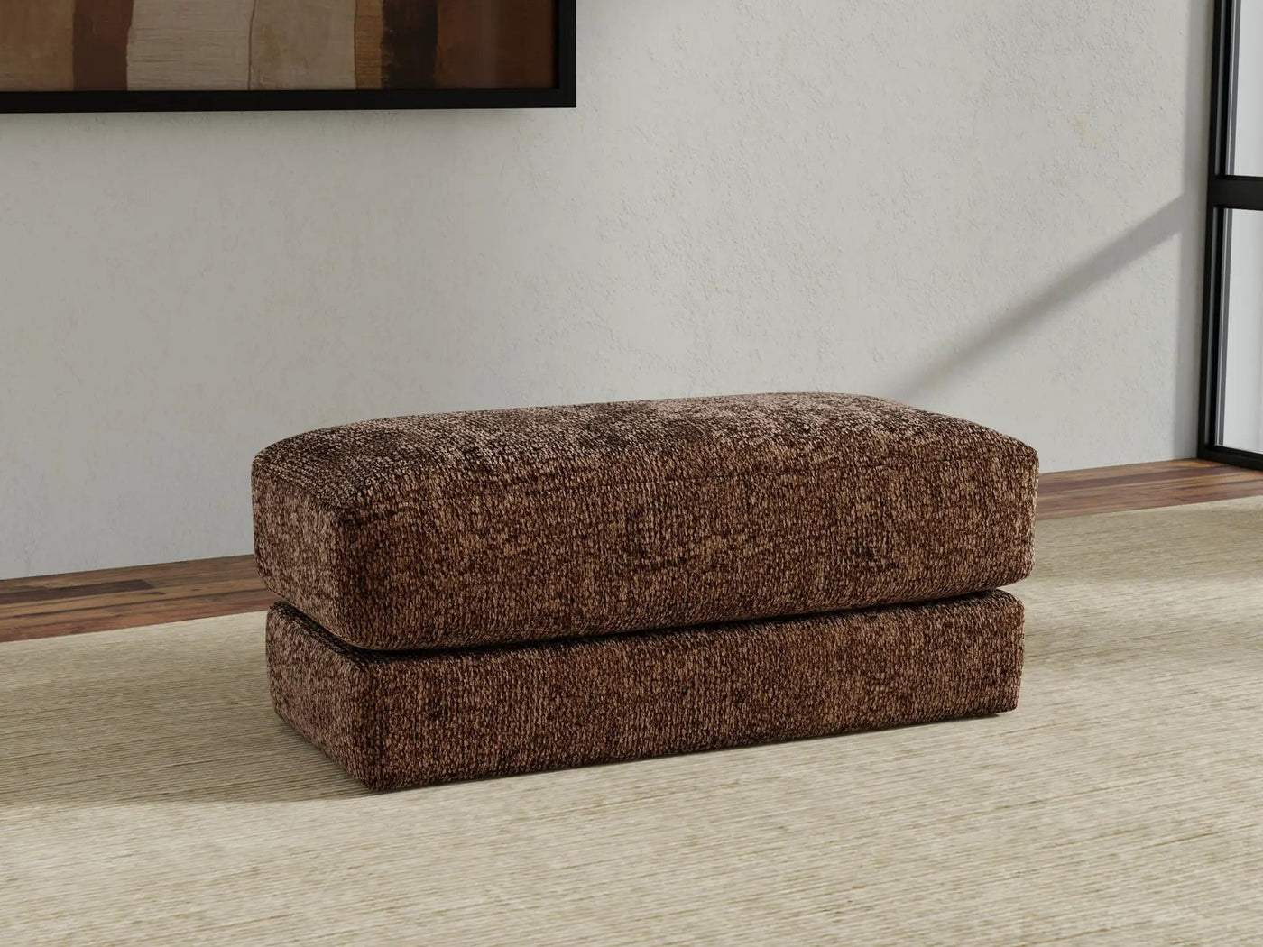 Jaden - Fabric Ottoman by Unique Piece Furniture