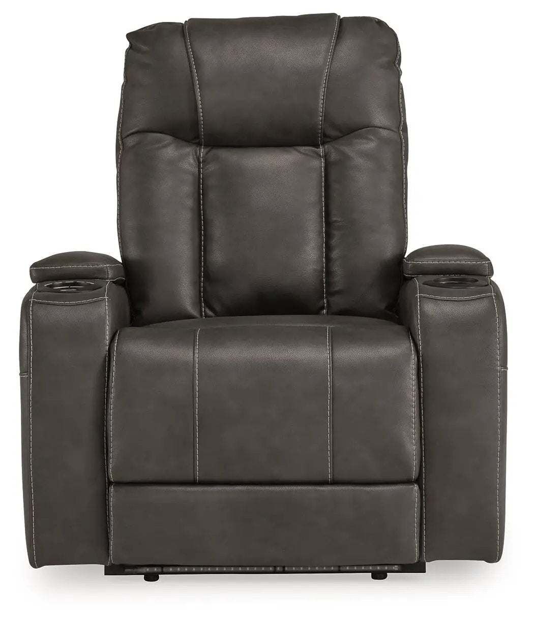 Feazada - Power Recliner With Adj Headrest by Unique Piece Furniture