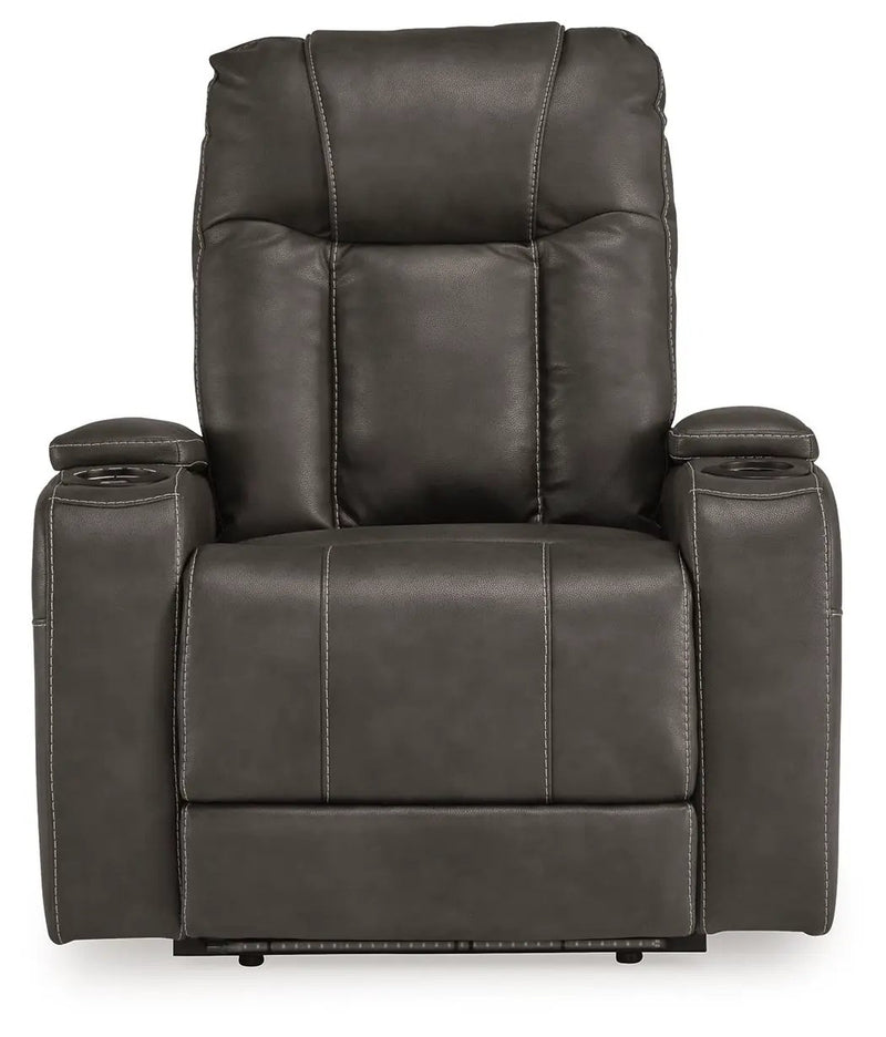 Feazada - Power Recliner With Adj Headrest by Unique Piece Furniture