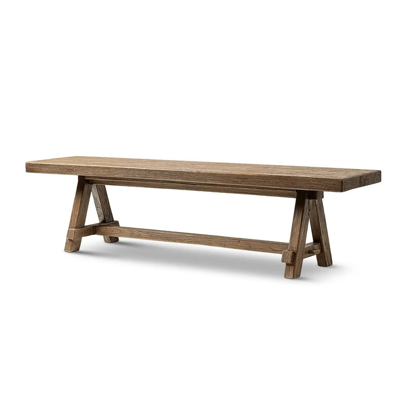 Hawthorne 72' Reclaimed Elm Trestle Dining Bench by HouseOfZazla