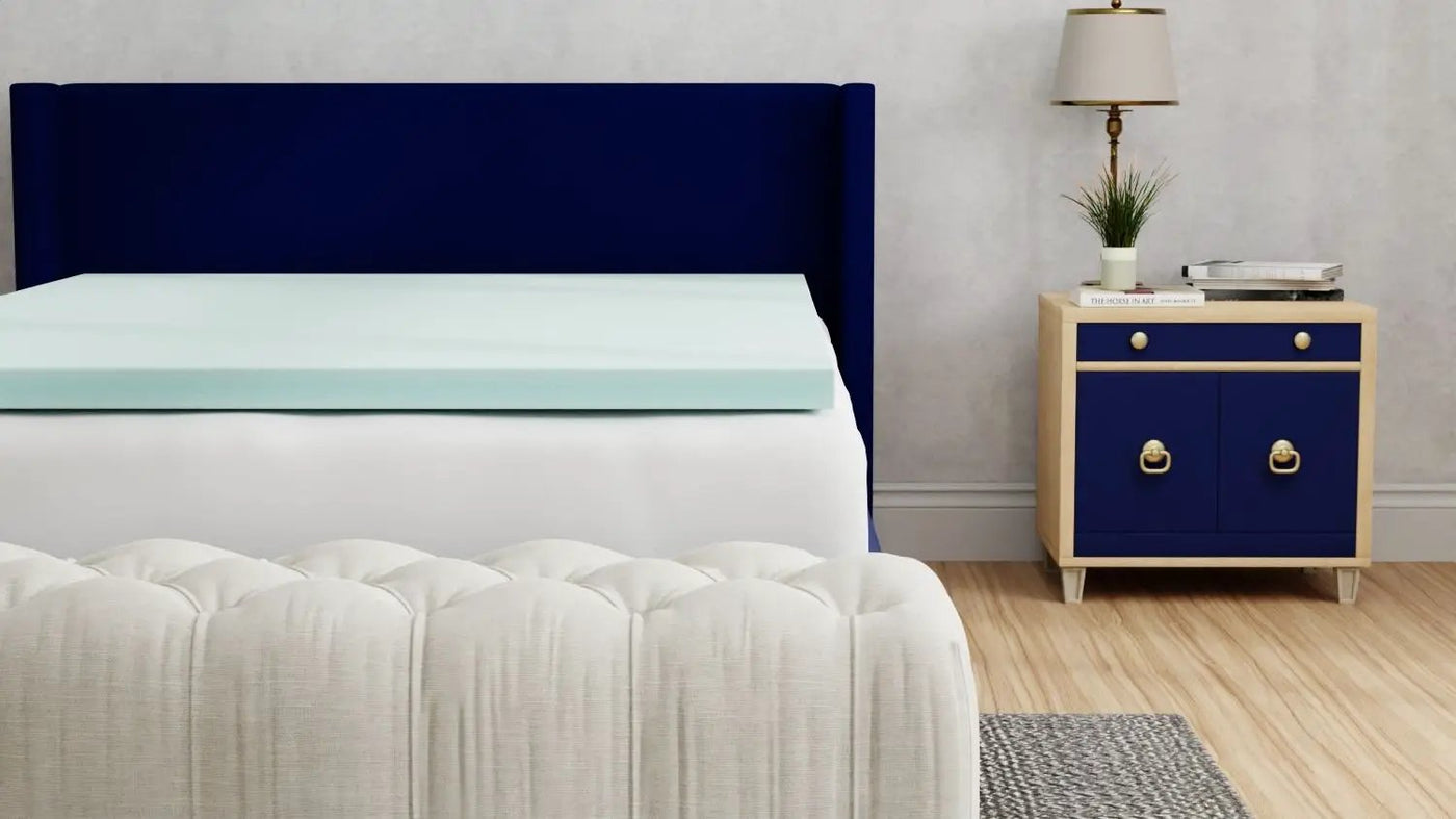 3" Gel Plush Memory Foam Cooling Mattress Topper by Unique Piece Furniture