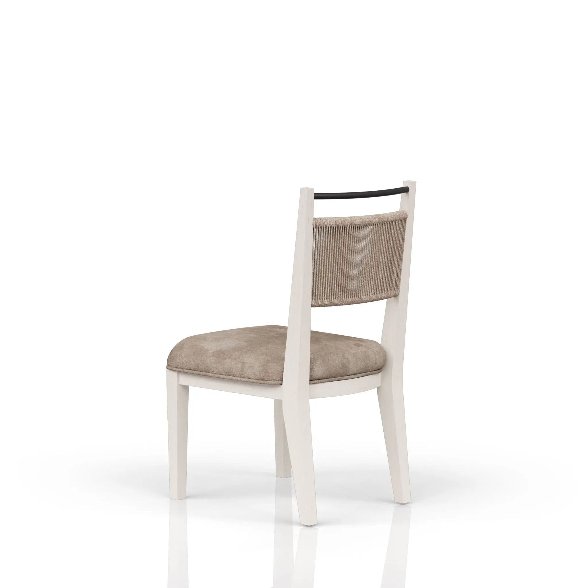 Rope Back Chair - Beige / Carmel by Unique Piece Furniture