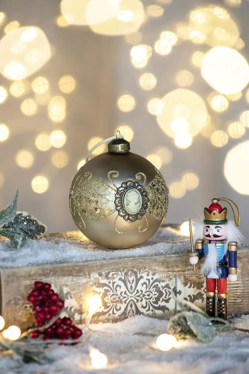 Decorative Hanging Ball Christmas Tree Ornaments For Holiday Decorations (Set of 6) by HouseOfZazla