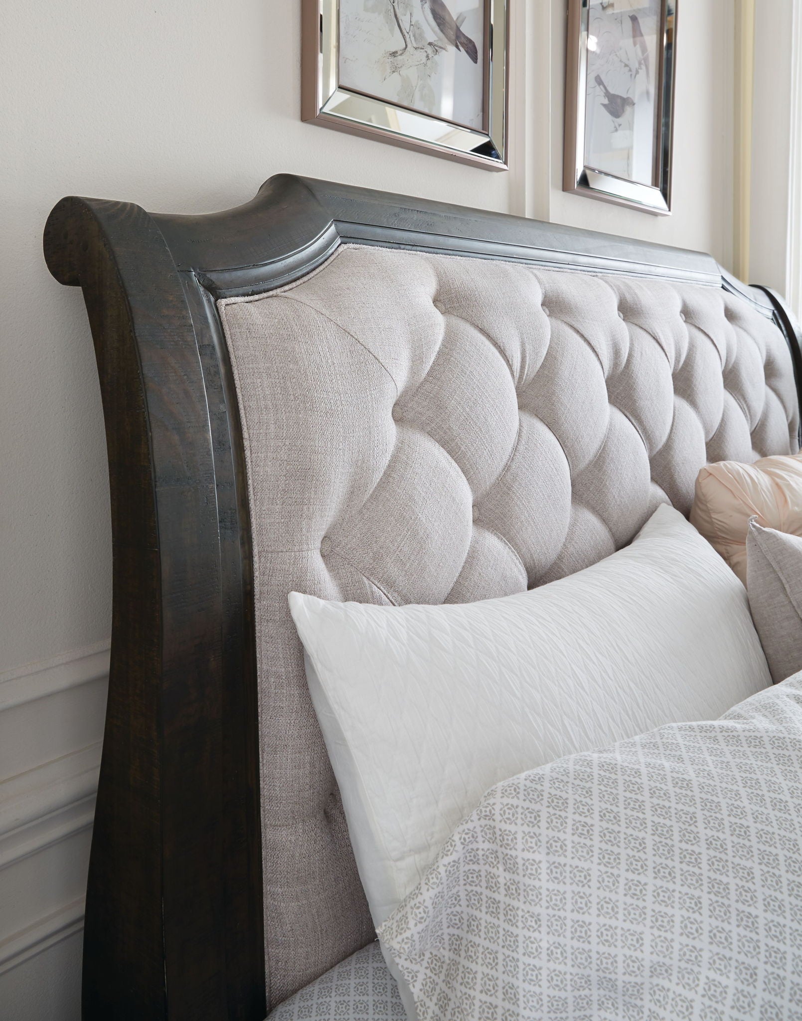 Bellamy - Complete Sleigh Storage Bed by Unique Piece Furniture
