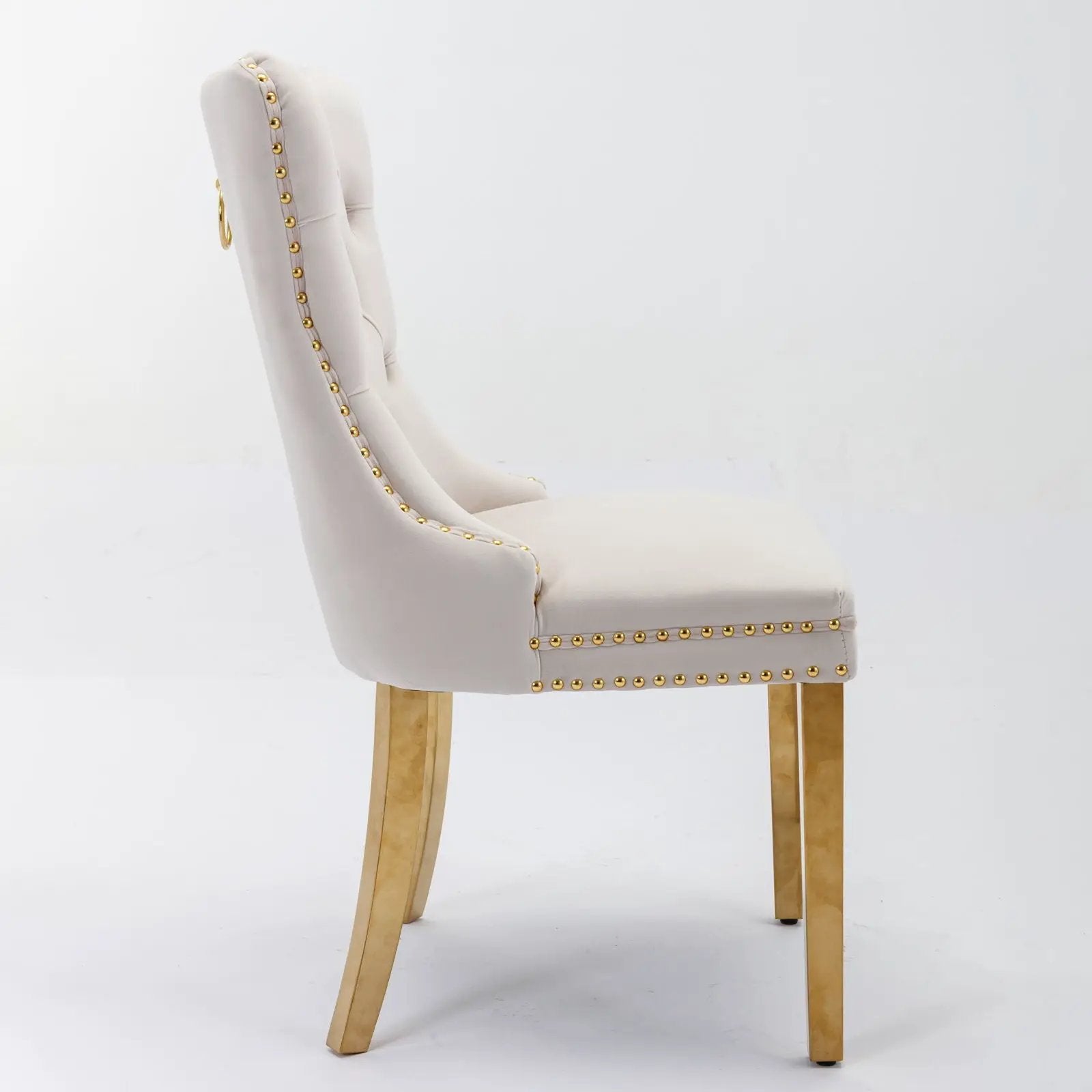 Nikki - Modern, High-End Tufted Dining Chair (Set of 2) by HouseOfZazla