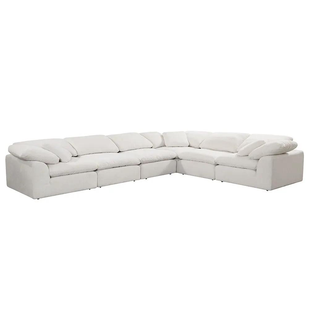 Naveen - Modular Wedge With Pillow by Unique Piece Furniture