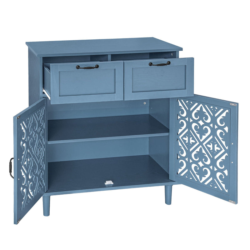 2 Door 2 Drawer Elegant Cabinet by HouseOfZazla
