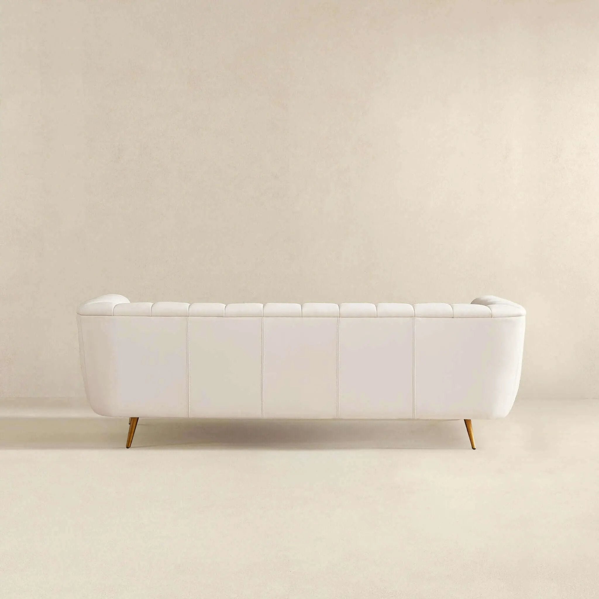 Lamattina - Genuine Italian Channel Tufted Sofa by Unique Piece Furniture