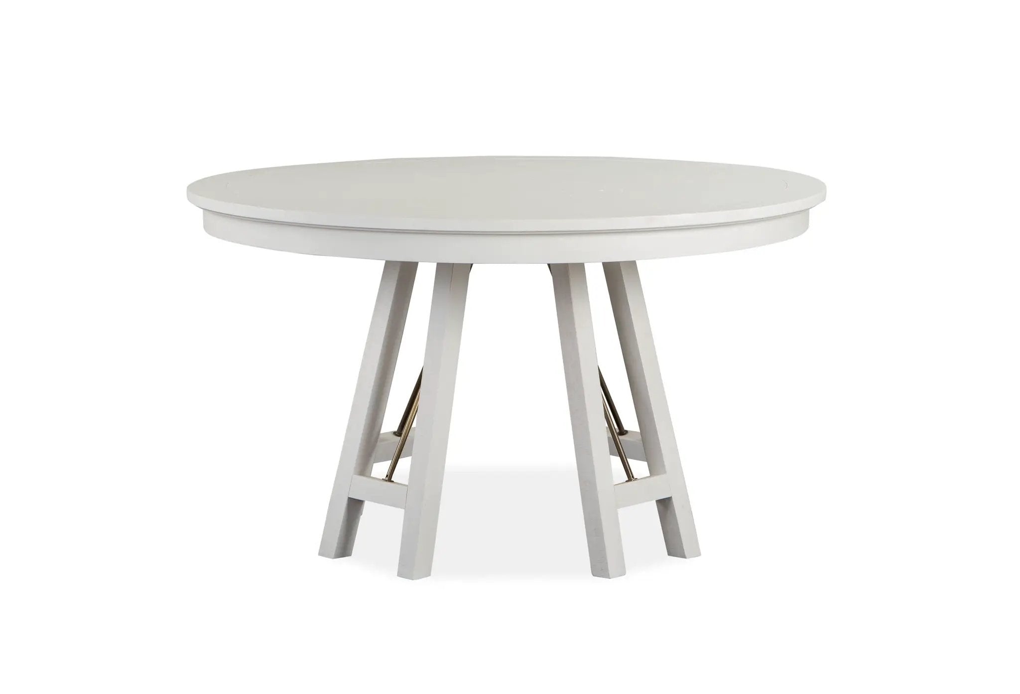 Heron Cove - Round Dining Table - Chalk White by Unique Piece Furniture