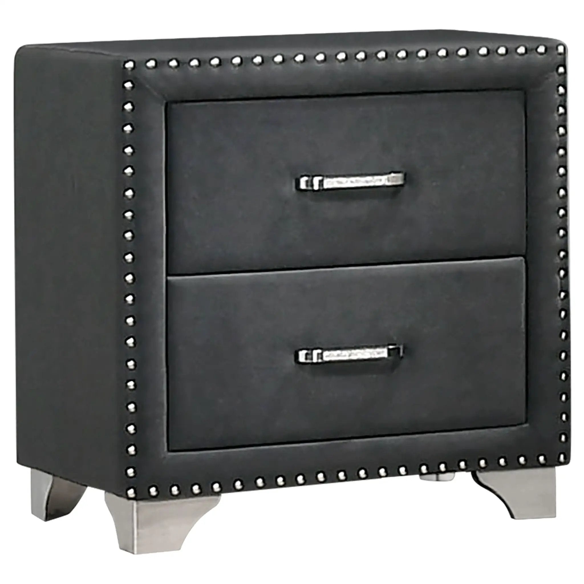 Melody 4-piece Eastern King Bedroom Set Grey by Unique Piece Furniture