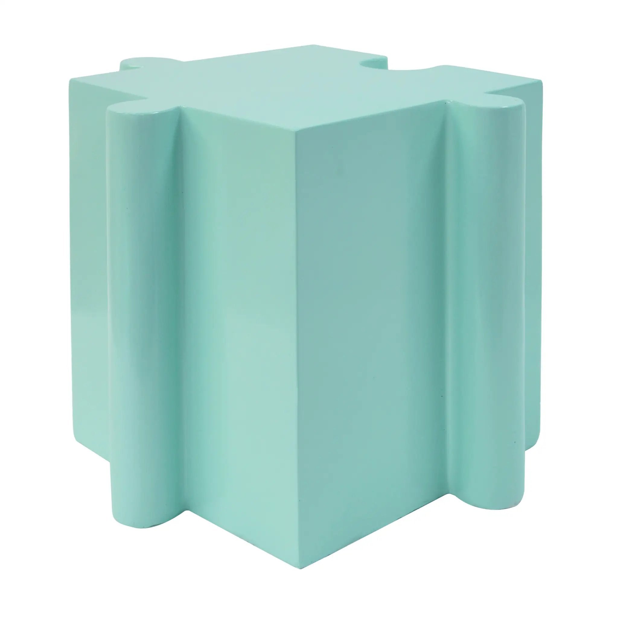 Puzzle Art Side Table by HouseOfZazla