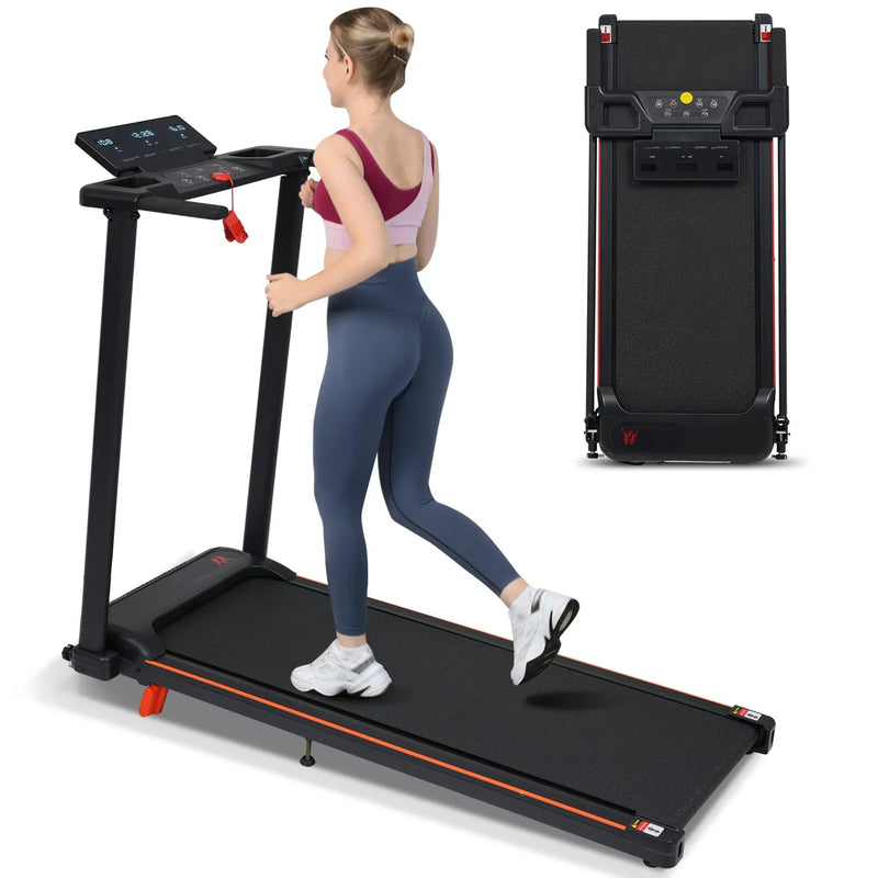 Portable Treadmill with 8% Incline and 265 lb Capacity by HouseOfZazla