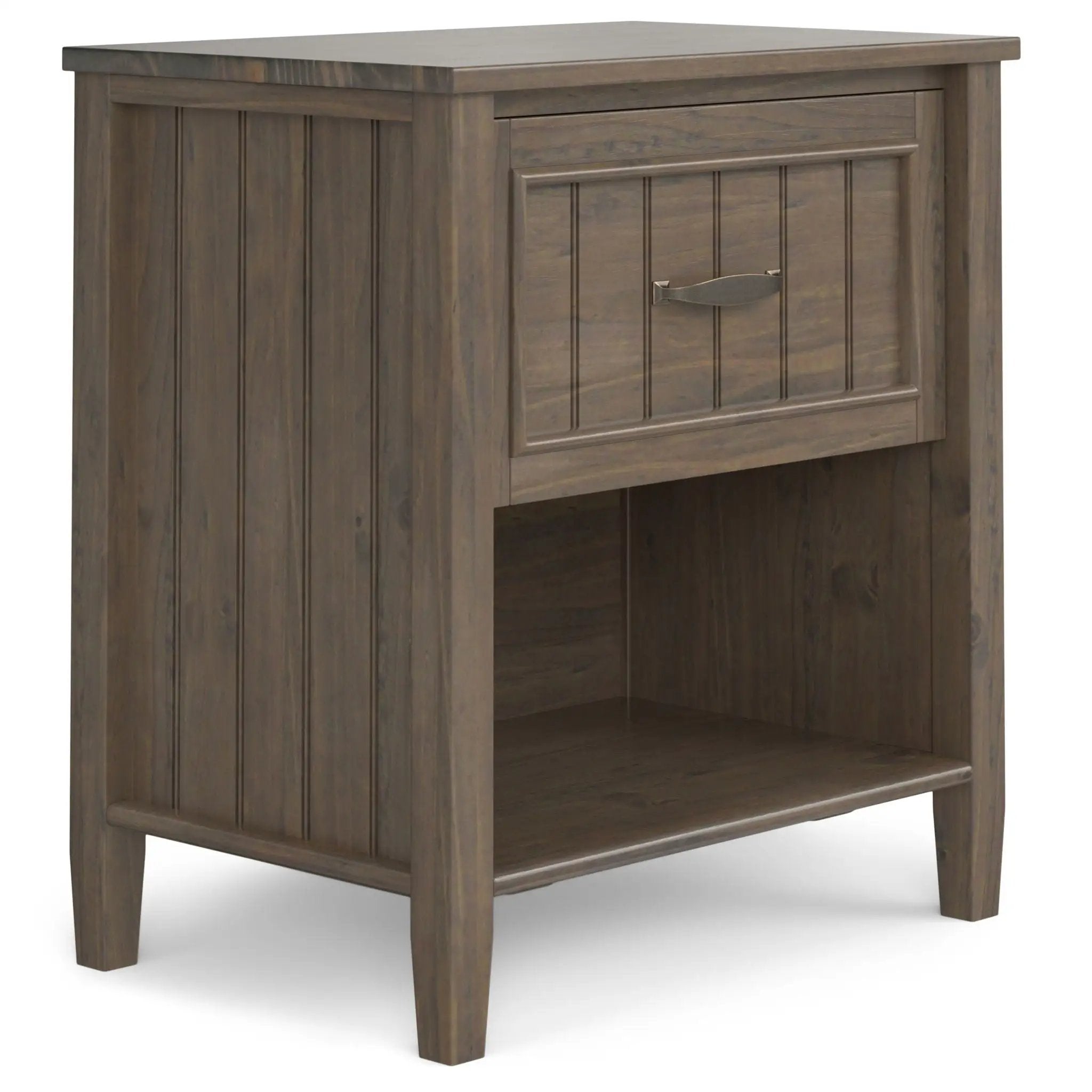 Lev - Bedside Table - Smoky Brown by Unique Piece Furniture