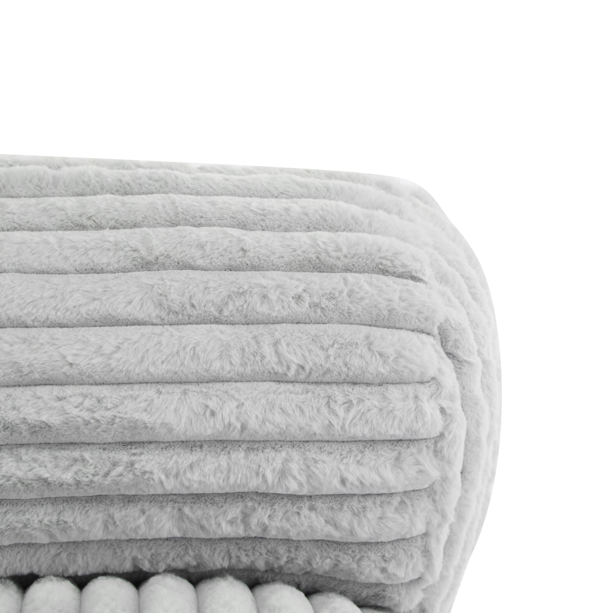Latina Indoor Foldable Bean Bag Lounge Chair - Light Gray by HouseOfZazla