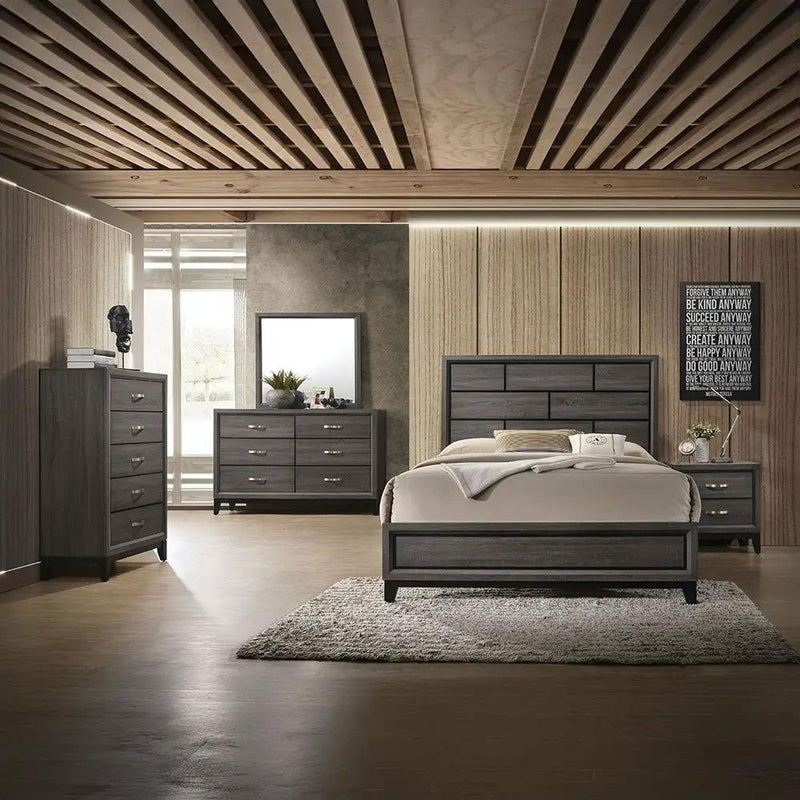 Valdemar - Dresser - Weathered Gray by Unique Piece Furniture