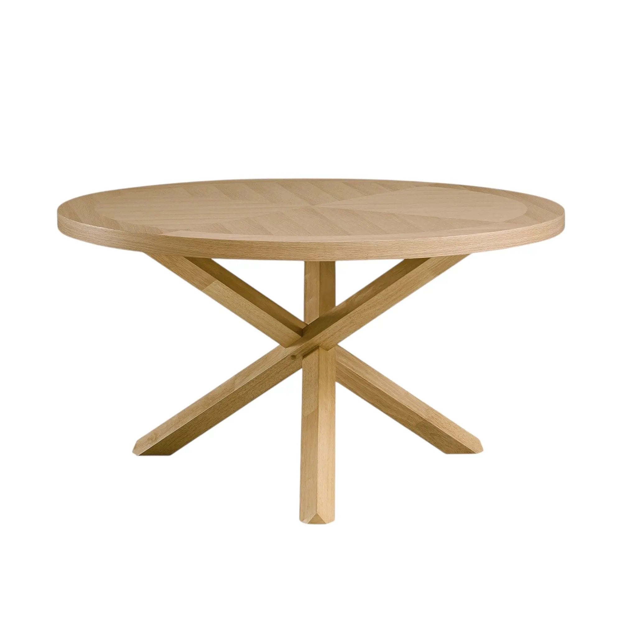 Kasem - Round Dining Table - Oak by Unique Piece Furniture