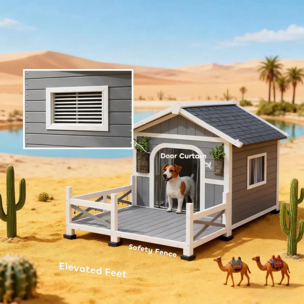 Dog Kennel House Dog House Outdoor by HouseOfZazla
