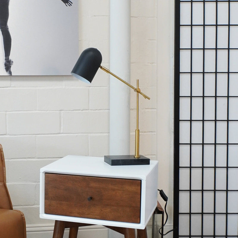 Lumora - Table Lamp - Black by HouseOfZazla