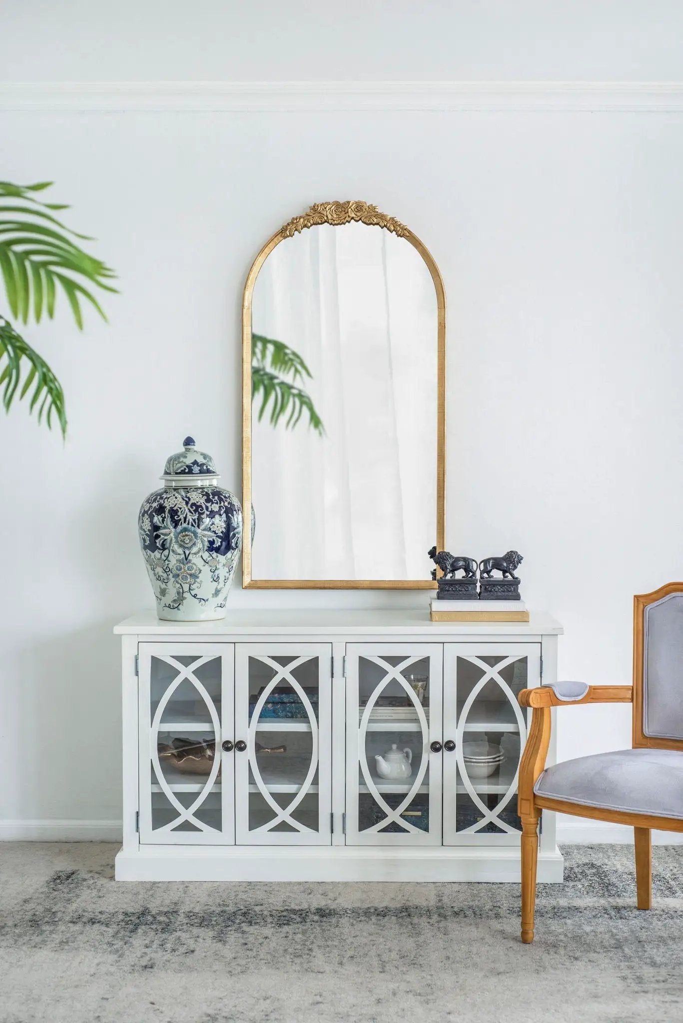 Wood Floor Mirror, Full Body Mirror Dressing Make Up Mirror For Bathroom by Unique Piece Furniture