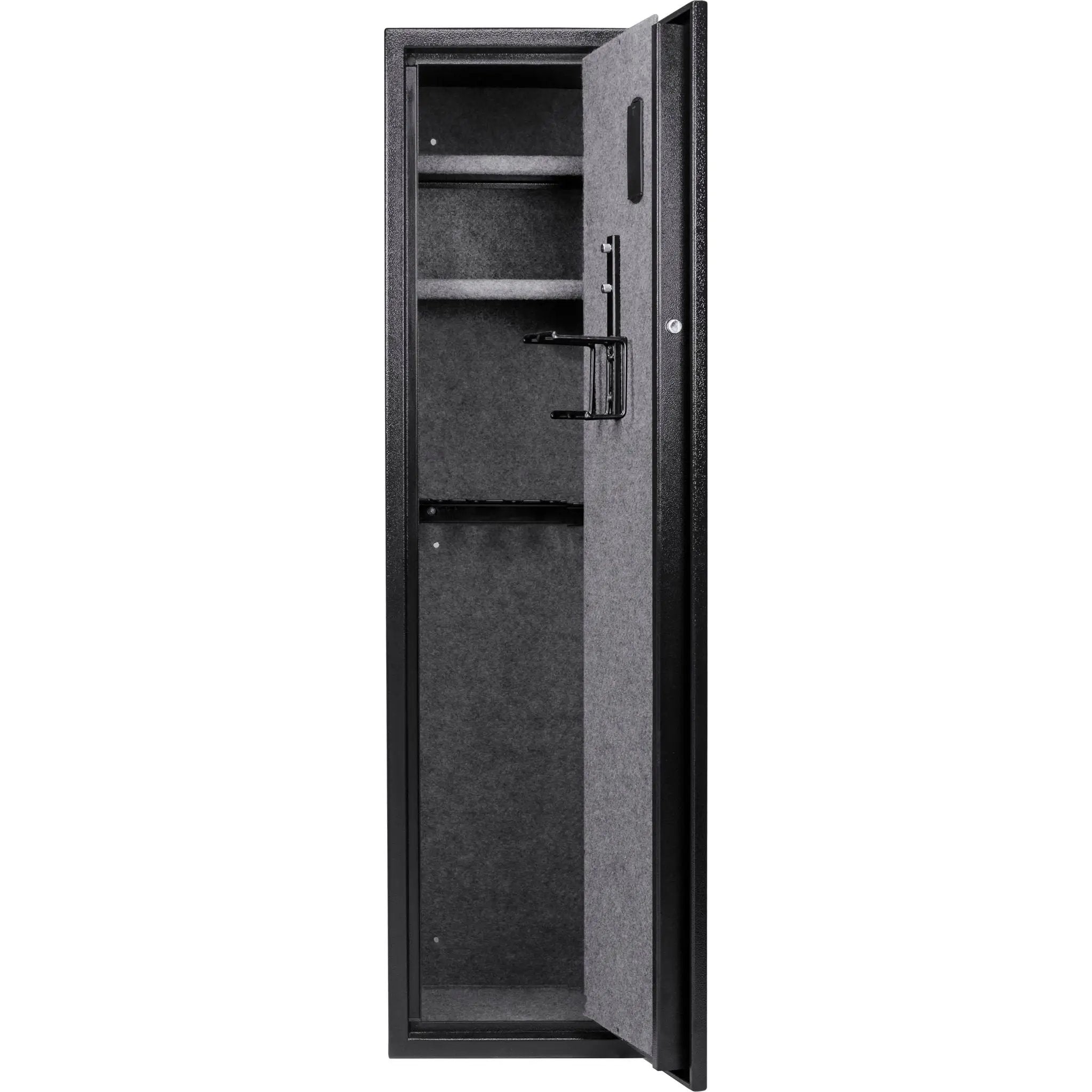 4.33 Cu Ft Biometric Keypad Rifle Safe - Black by HouseOfZazla