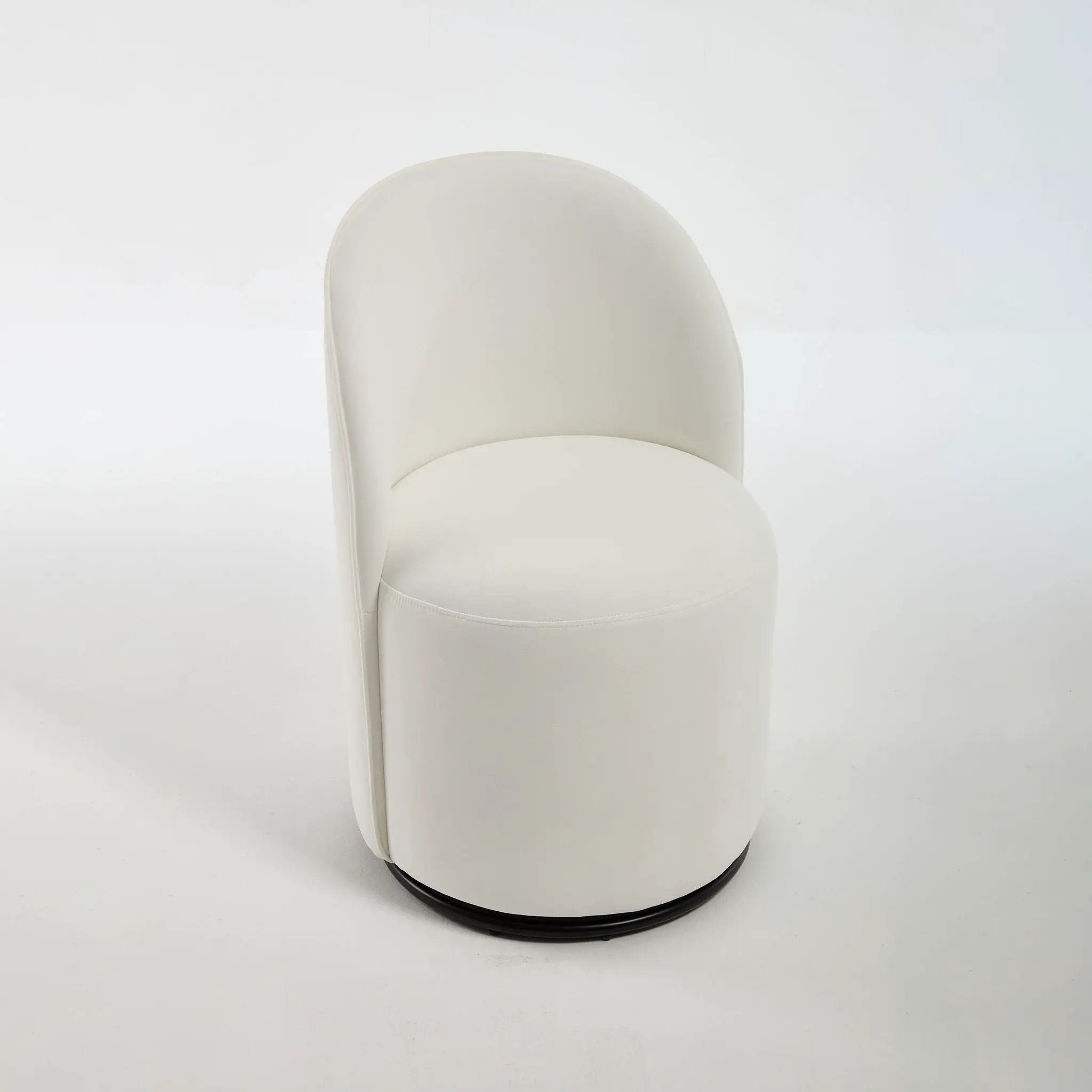 360 Degree Swivel Armless Dining Barrel Chair by HouseOfZazla