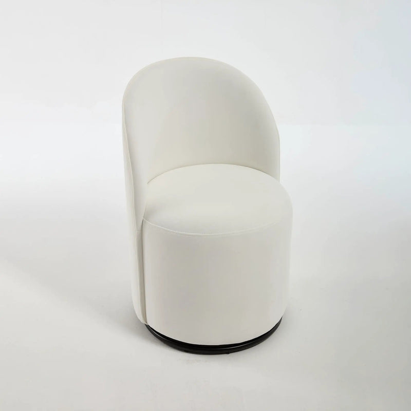 360 Degree Swivel Armless Dining Barrel Chair by HouseOfZazla