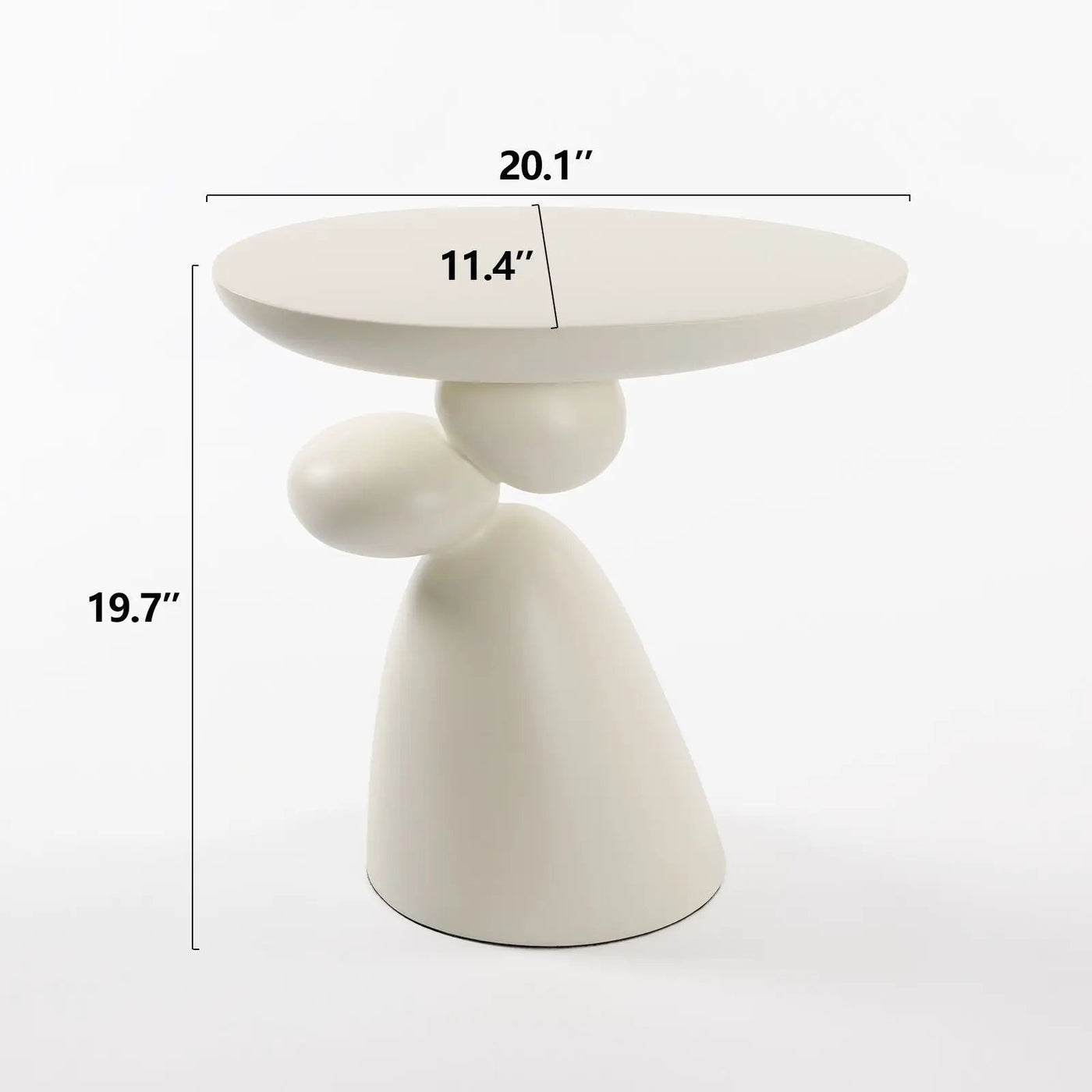 Lucky Stone Shaped Table by HouseOfZazla