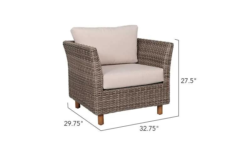 Orlando 4-Piece Wicker Sofa Set by Outdoor-USA®