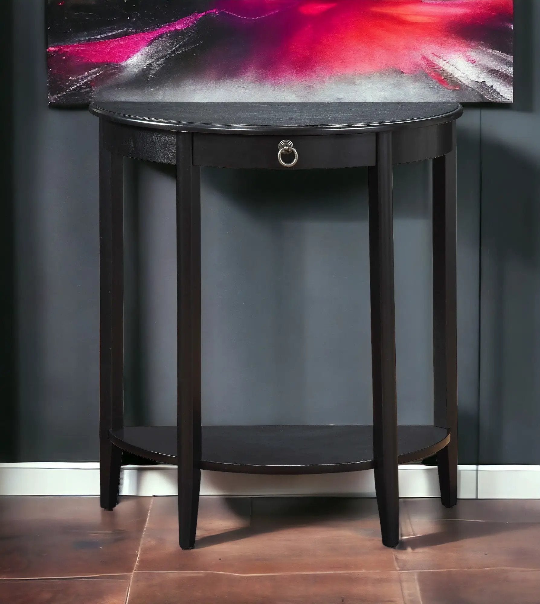 Justino II Half Moon Console Table by HouseOfZazla