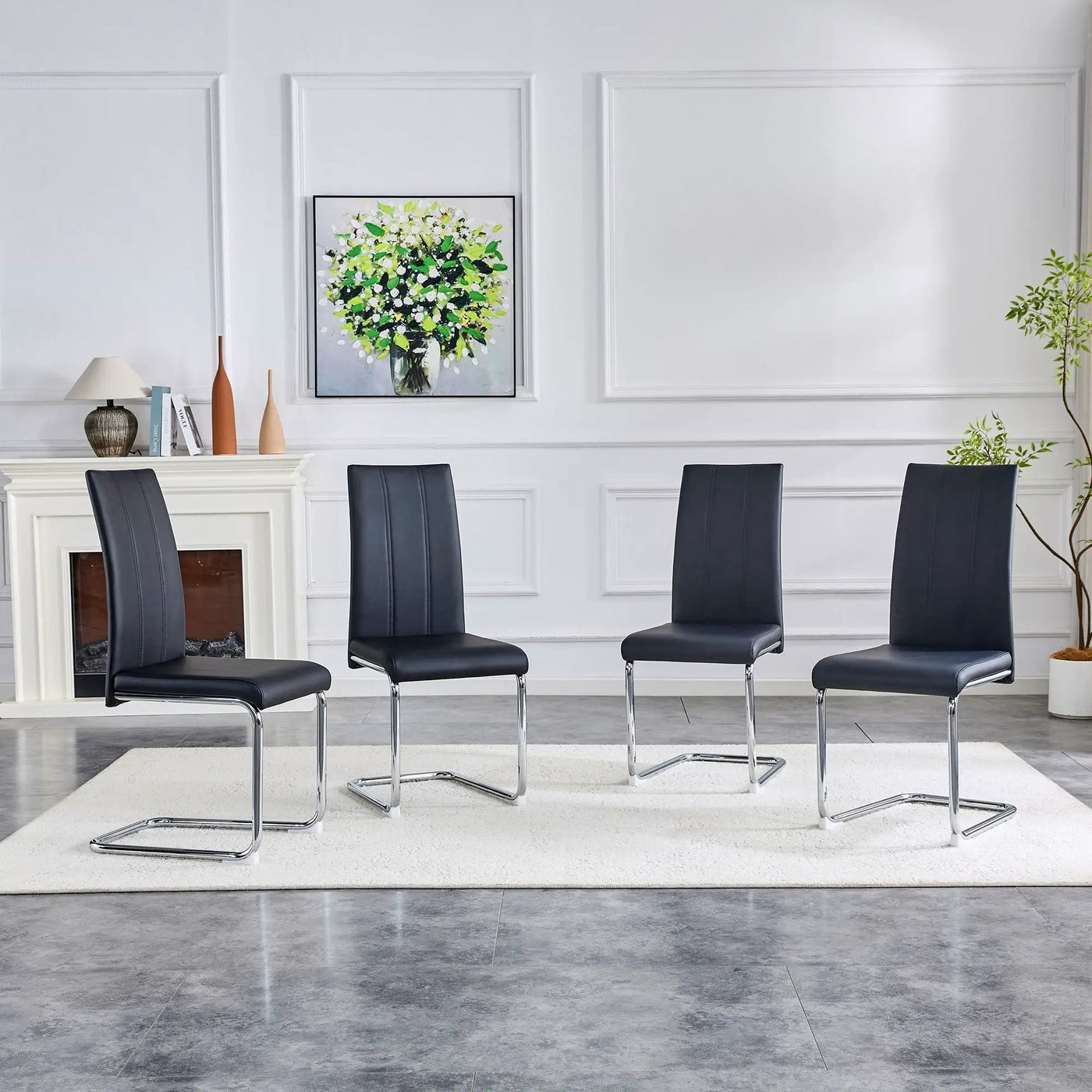Modern Upholstered Dining Chairs For Dining Room by Unique Piece Furniture