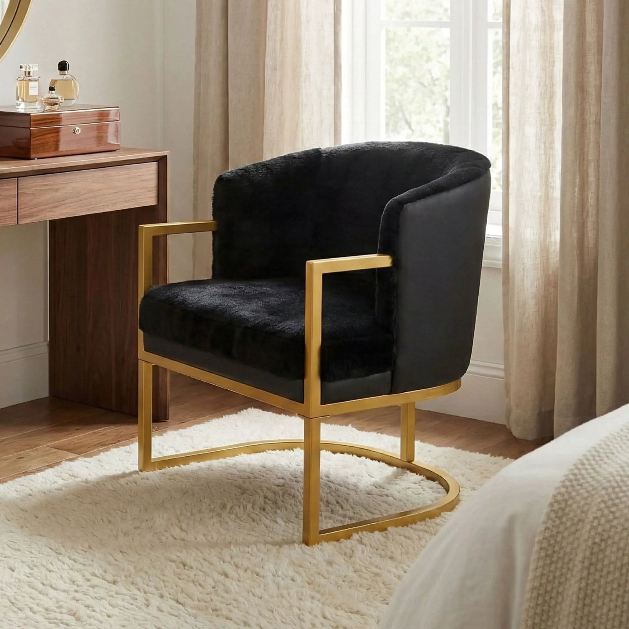 Upholstered Reading Accent Armchair For Living Room by HouseOfZazla