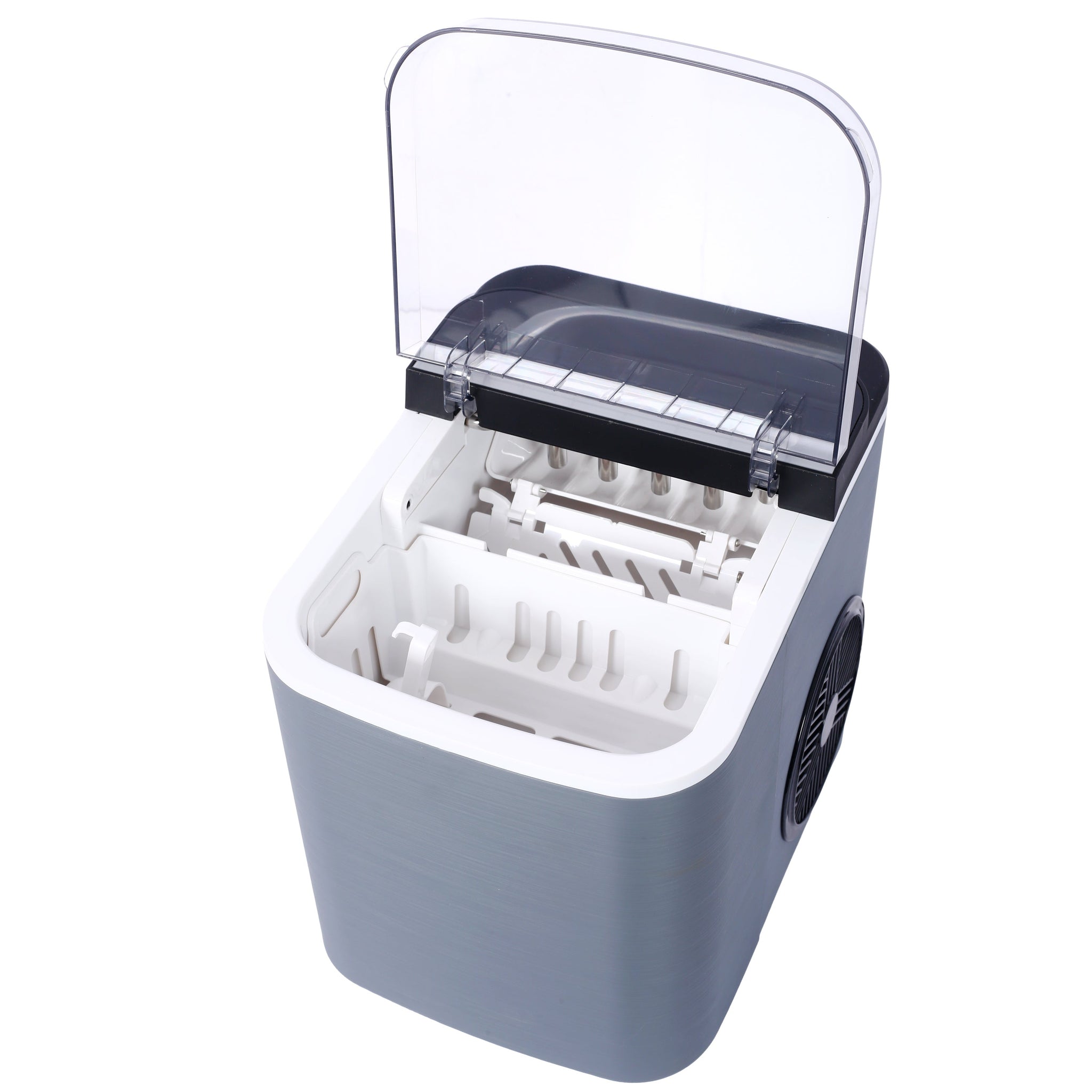 Portable Countertop Ice Maker with Self-Cleaning Function by HouseOfZazla