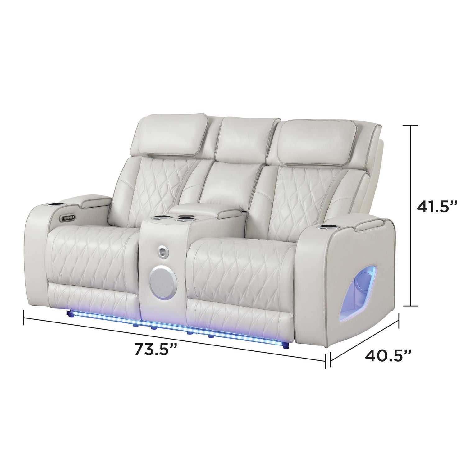 Fortuner - Power Reclining Loveseat by HouseOfZazla