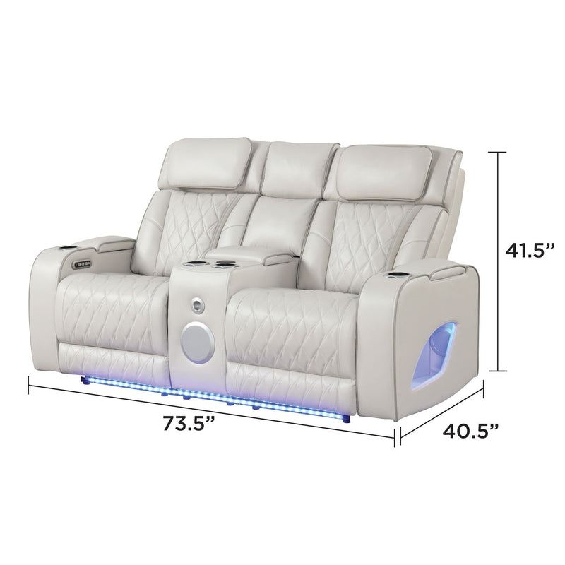 Fortuner - Power Reclining Loveseat by HouseOfZazla